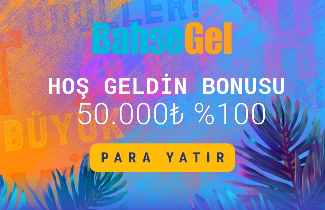 Bahsegel Welcome Banner